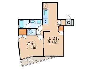 三浦マンションの物件間取画像